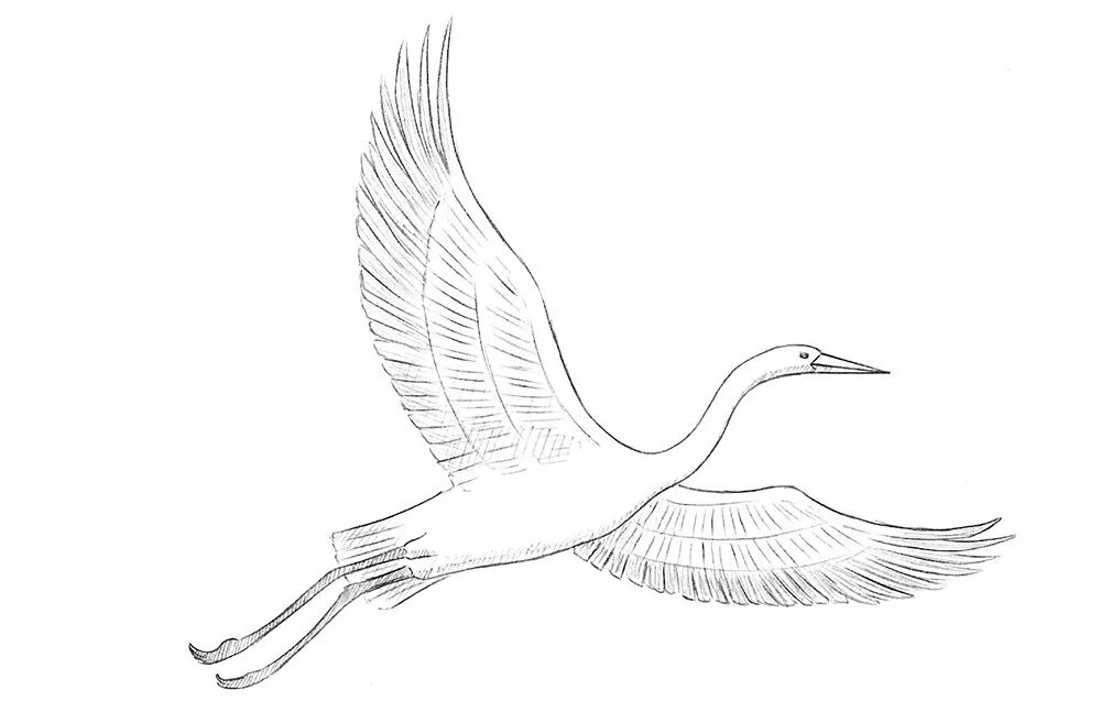журавль в небе раскраска для детей. аист картинка раскраска. журавли нарисовать летящего. журавль рисунок. журавли улетают раскраска.