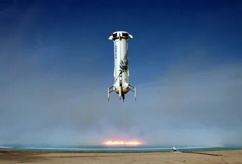 Rockets lands
