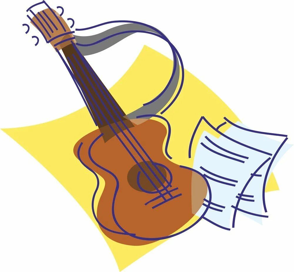 Музыкальные рисунки. Эмблема музыкальной школы. Рисунок на музыкальную тему. Гитара рисунок.
