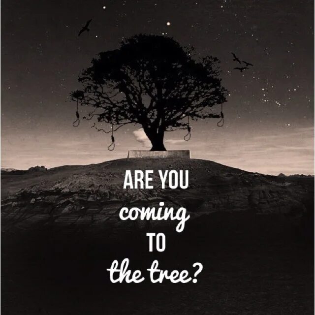 I am in a tree. Под дубом в полночь встретимся с тобой. are you coming to the tree. are you are you coming to the tree.