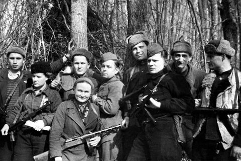 Первые партизаны в истории