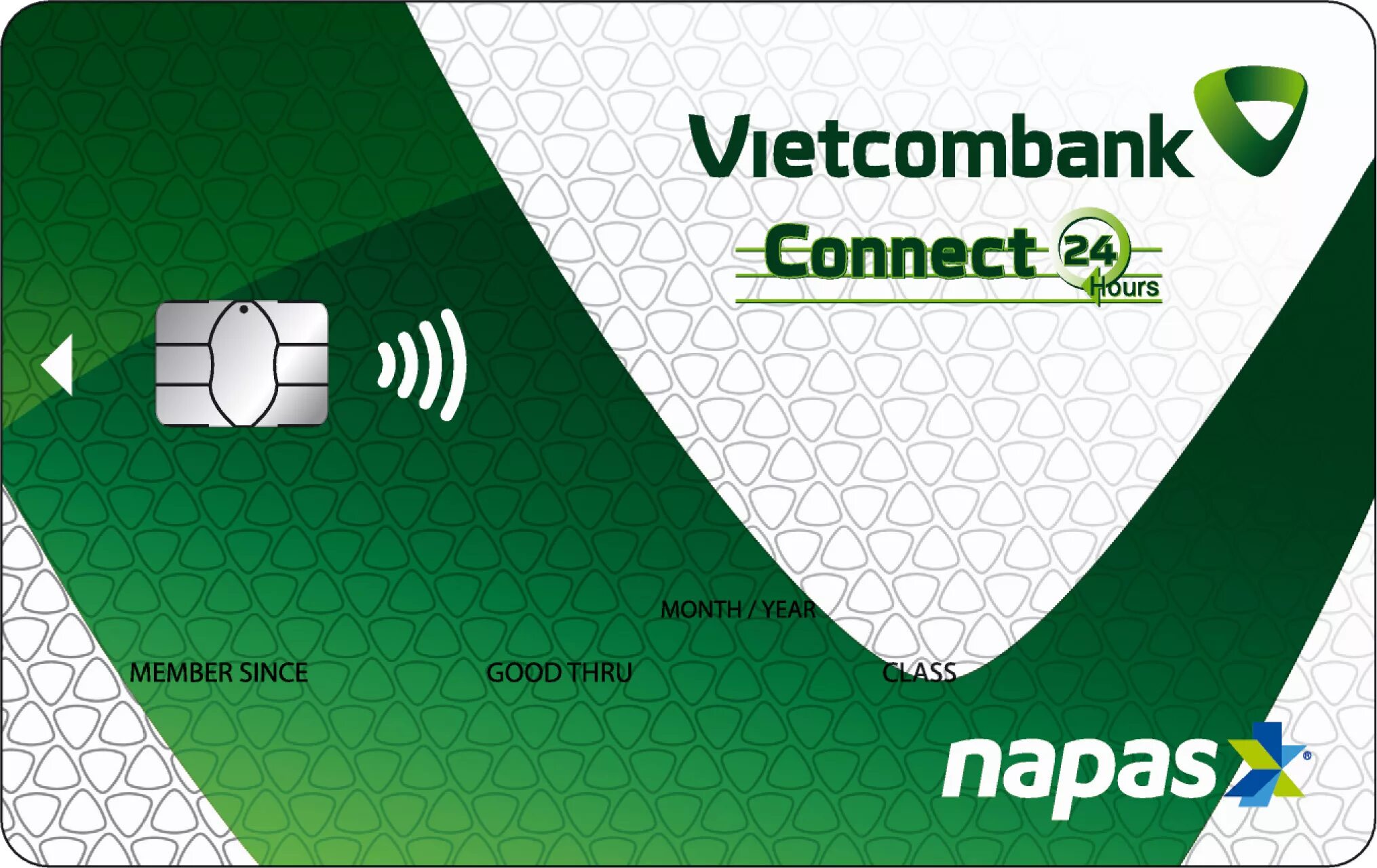 Connect 24. Vietcombank. Routing number Vietcombank. Warranty Card Design mobilnie Maqazin.