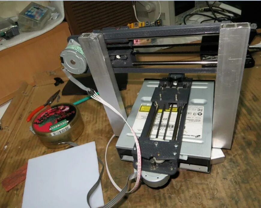 Что можно сделать из старого лазерного привода Лазерный гравер из DVD. Часть 1 DRIVE2