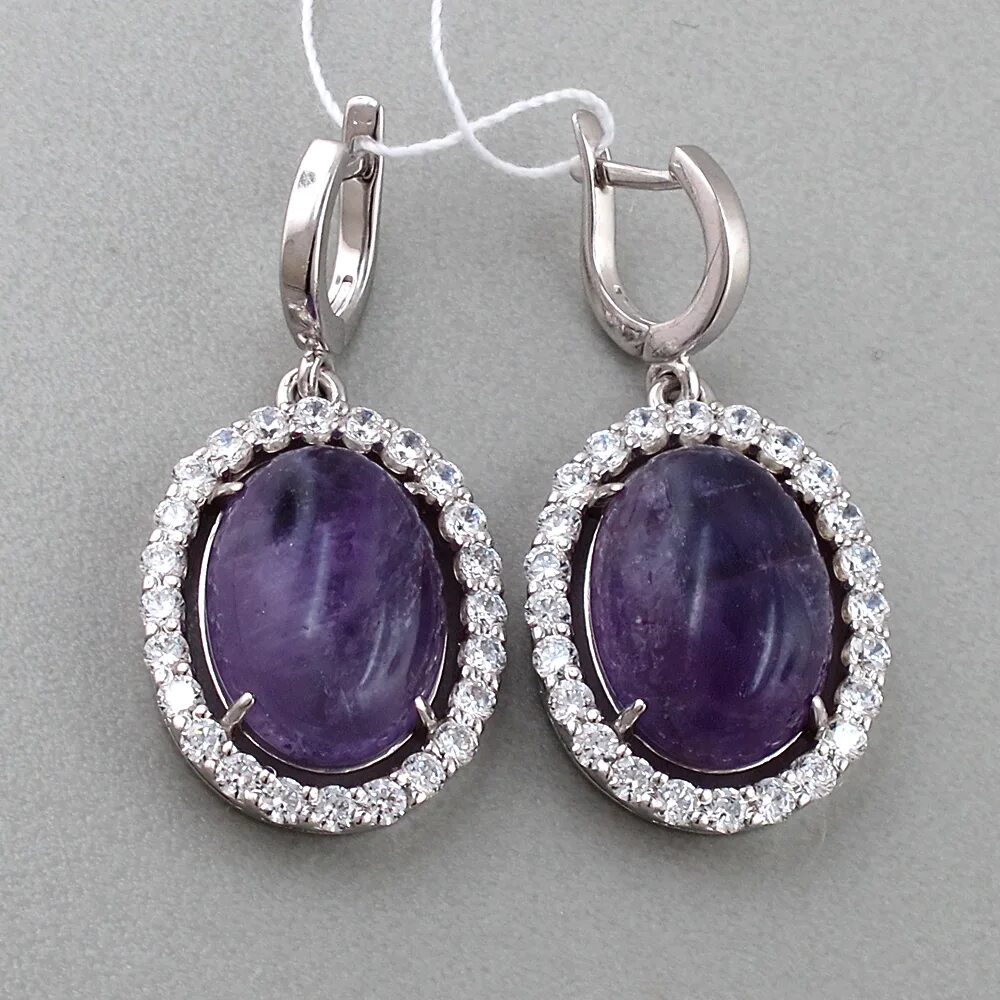 аметист крупные серьги. серьги с аметистом 124-ams. аметист крупные серьги. аметист крупные серьги. серьги кольцо аметист 011307а23 071507 125.