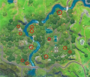 Fortnite: Where to Find Fireflies in Weeping Woods (Week 10 Challenge) .