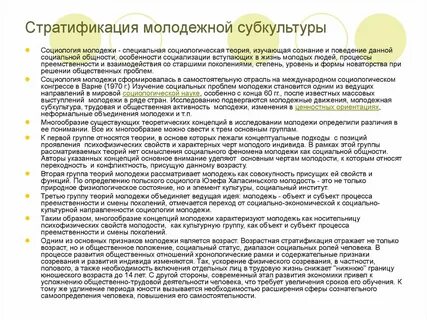 Молодежная концепция