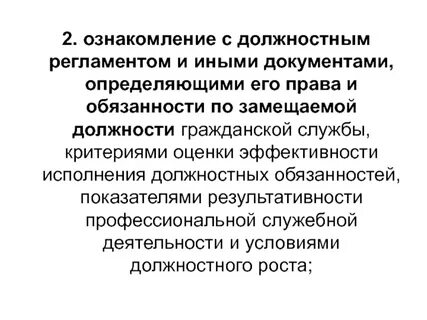 Иная должность гражданской службы это