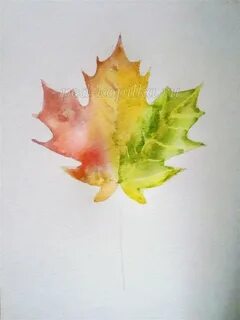 Изо 2 класс листья