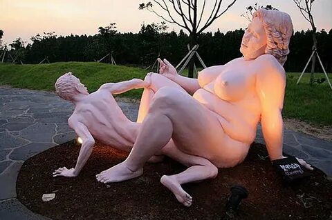 Erotic sculpture’s Park, Jeju Island, South Korea "Love Land - 70"...