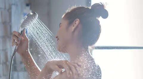 My sister take a shower