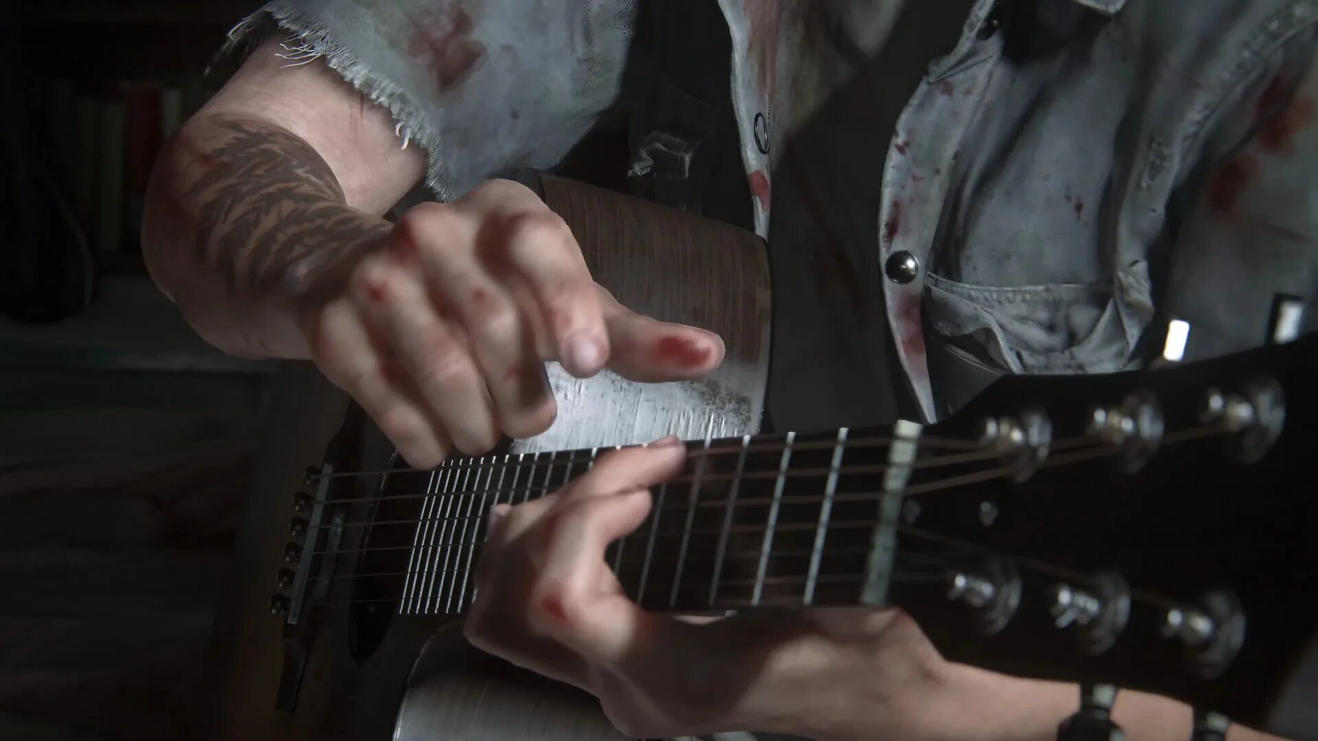 Last of us 2 гитара. Гитара the last of us 2. гитара из ласт оф ас 2.