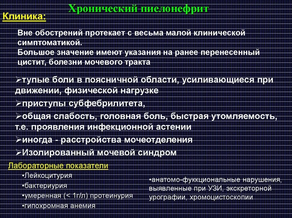 Хронический цистит пиелонефрит. Острый пиелонефрит симптомы клиника. Хронический пиелонефрит клиника. Обострение хронического пиелонефрита клиника. Хронический пиелонефрит симптомы.