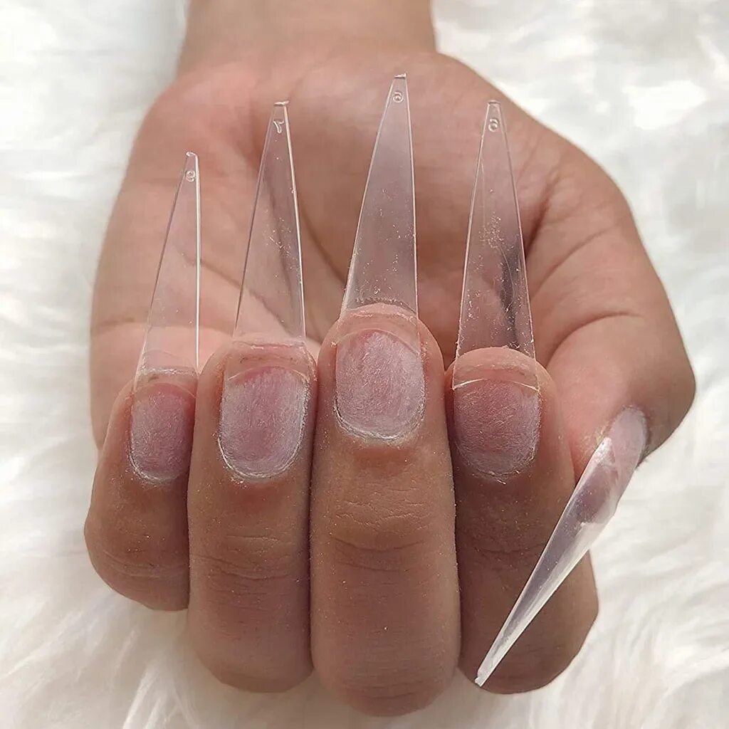 Прозрачные ногти купить. Накладные ногти. Накладные ногти прозрачные. Длинные прозрачные ногти. Прозрачное наращивание ногтей.