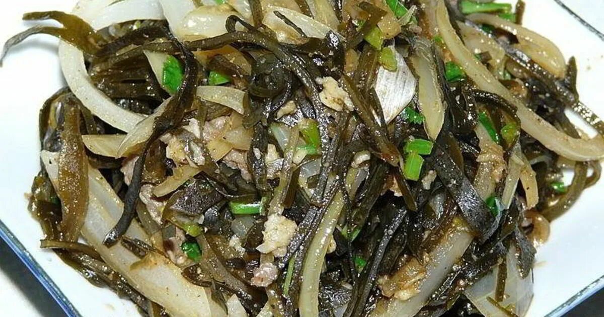Как приготовить свежую морскую капусту