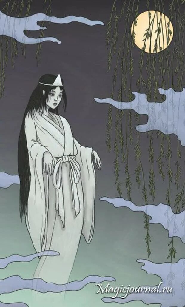 Юрэй японская мифология. Юрэй призрак мифология.