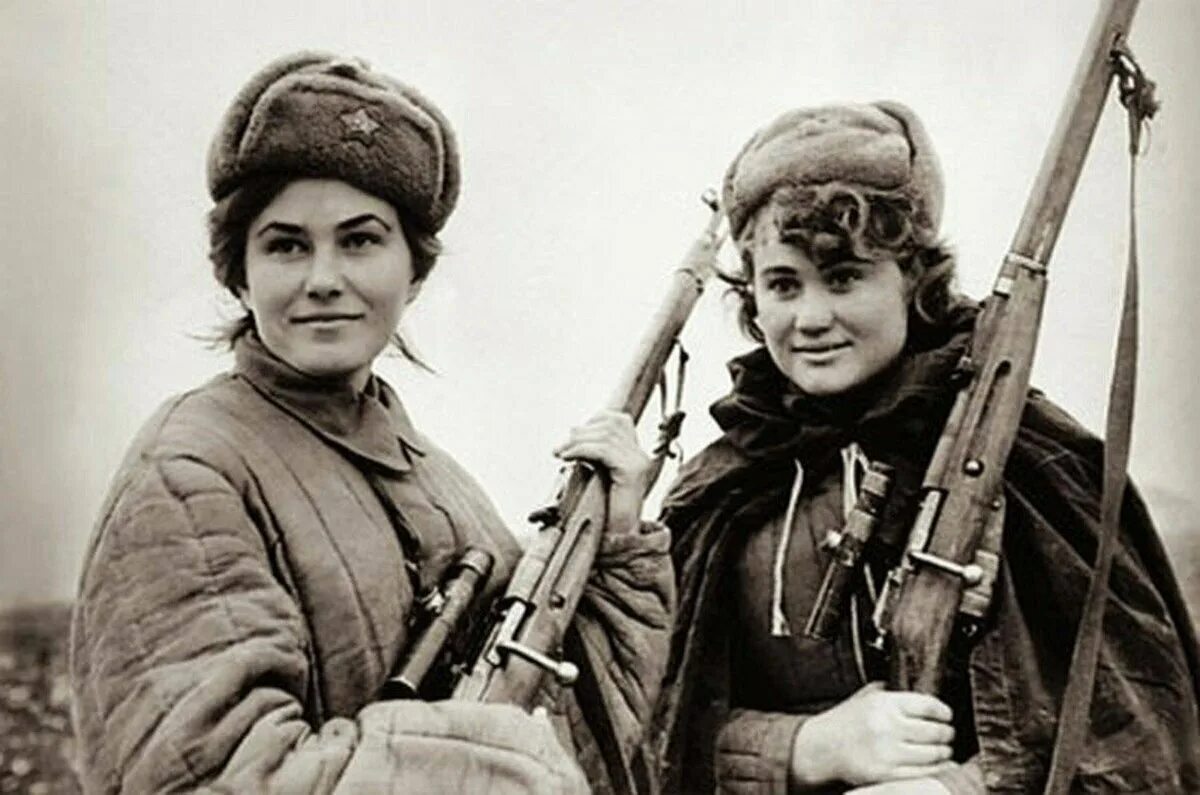 А во вторых женщина. Зиба Ганиева. Партизанки Великой Отечественной 1941.