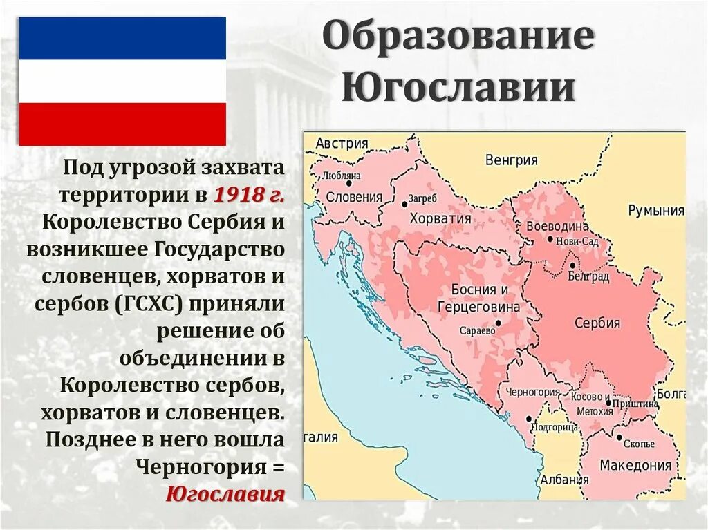 В каком году после распада государства. Карта Югославии после первой мировой войны. Югославия форма правления в 1918. Югославия после первой мировой войны. Образование Югославии 1918.