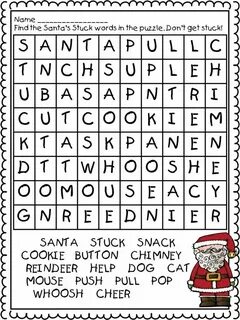 Christmas word find