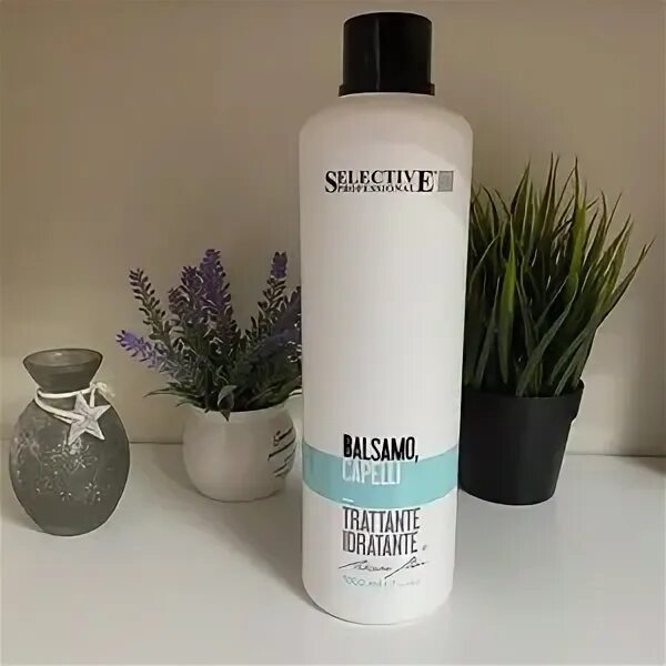 Select 24. Бальзам увлажняющий bianco per capelli 1л selective. шампунь artistic flair, 1000мл.