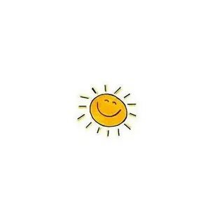 There was sun