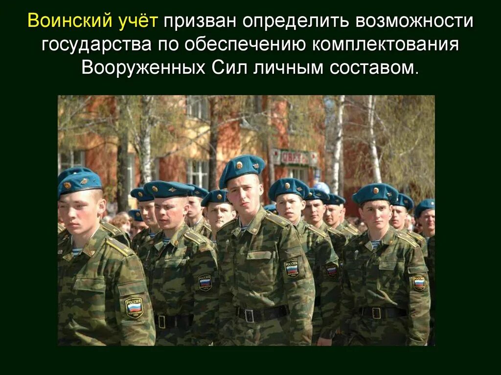 Военная организация определение. Воинский учет. Воинский учет в организации. Комплектование Вооруженных сил. Комплектование Вооруженных сил личным составом.