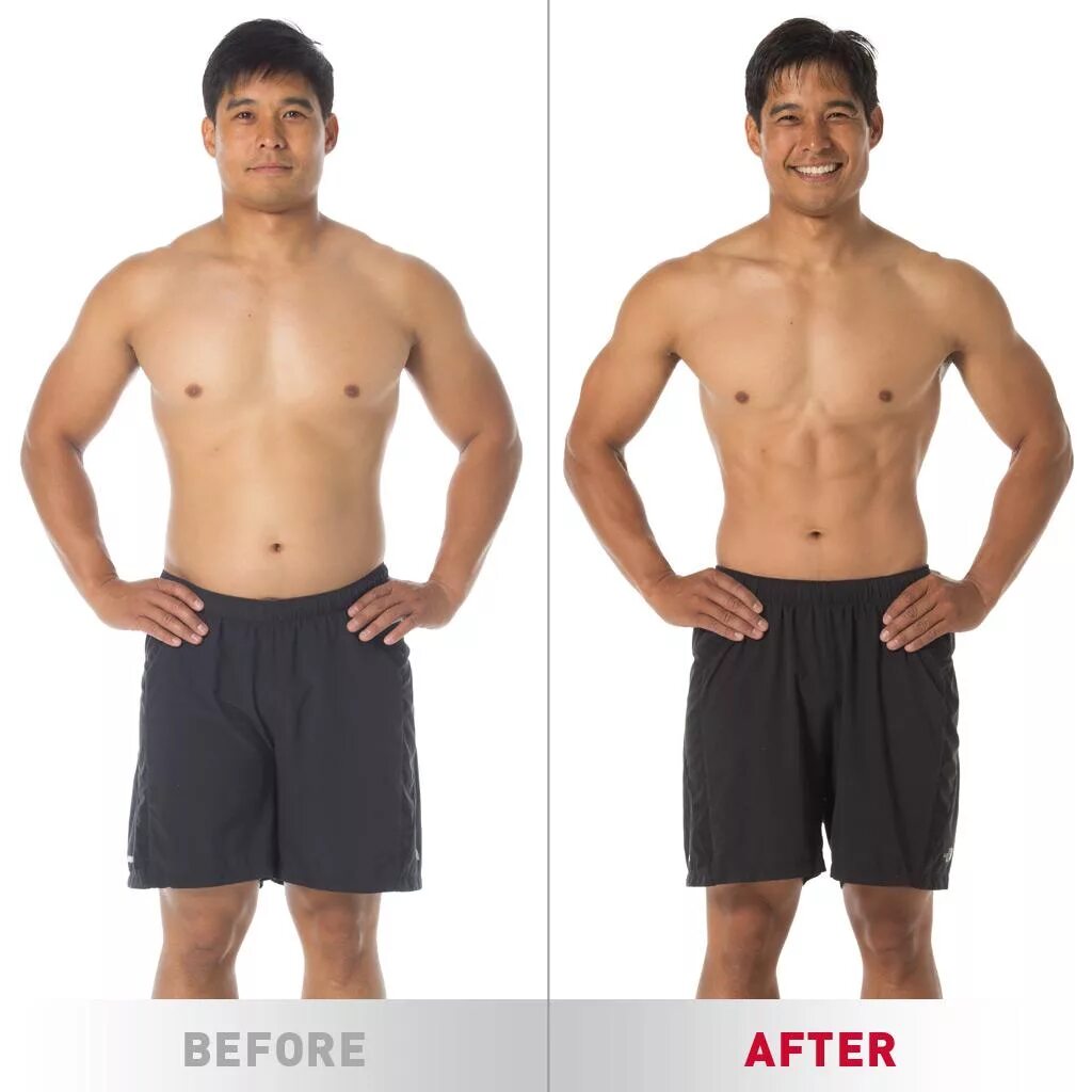 Before after exercises