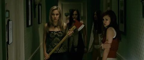 My sister can t stand horror films