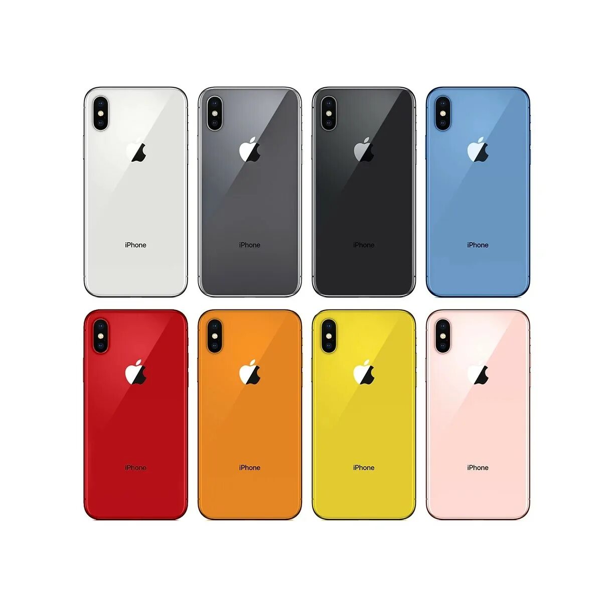 Какой цвет айфона популярный. Цвета айфонов. Айфон x цвета. Айфон 10 цвета. Iphone 12 цвета.