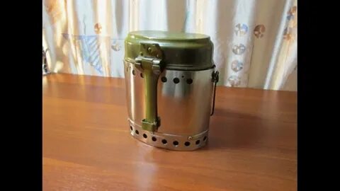 Объем армейского котелка