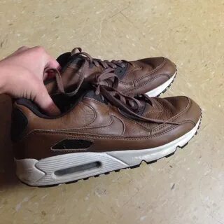 Nike max кожаные