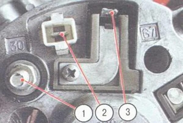 Подключение генератора 37.3701 на ВАЗ 2106 - Lada 2106, 1,6 л, 1977 года своими 