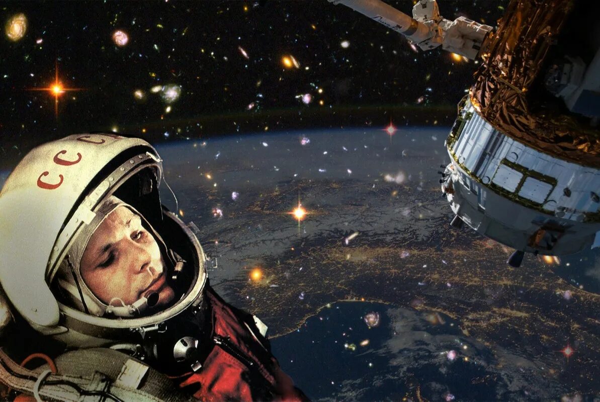 Фотки на день космонавтики. Полет Гагарина в космос.