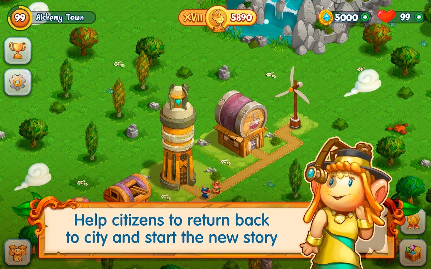 Town apk. Alchemy.