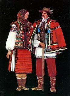 Народные костюмы донбасса