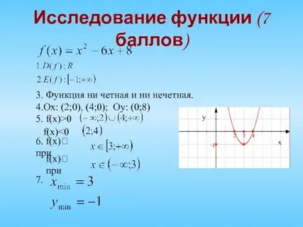 Какая функция является ни четной ни нечетной