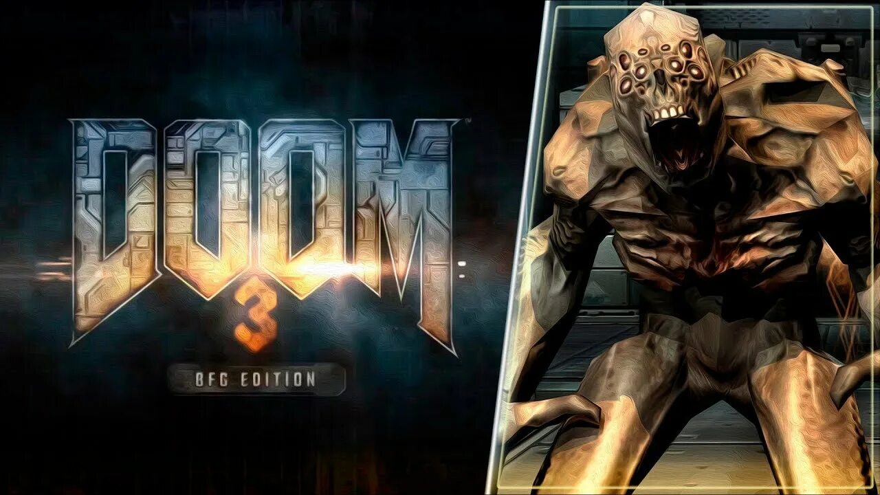 Doom 3 BFG Edition Постер. Doom BFG Edition Хаттаб.