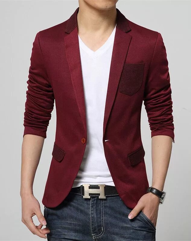 Red blazer