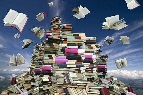Коллаж из книг