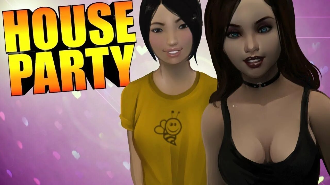 House Party Эми. House Party игра. House Party Вики. House Party Vickie. House party сцены