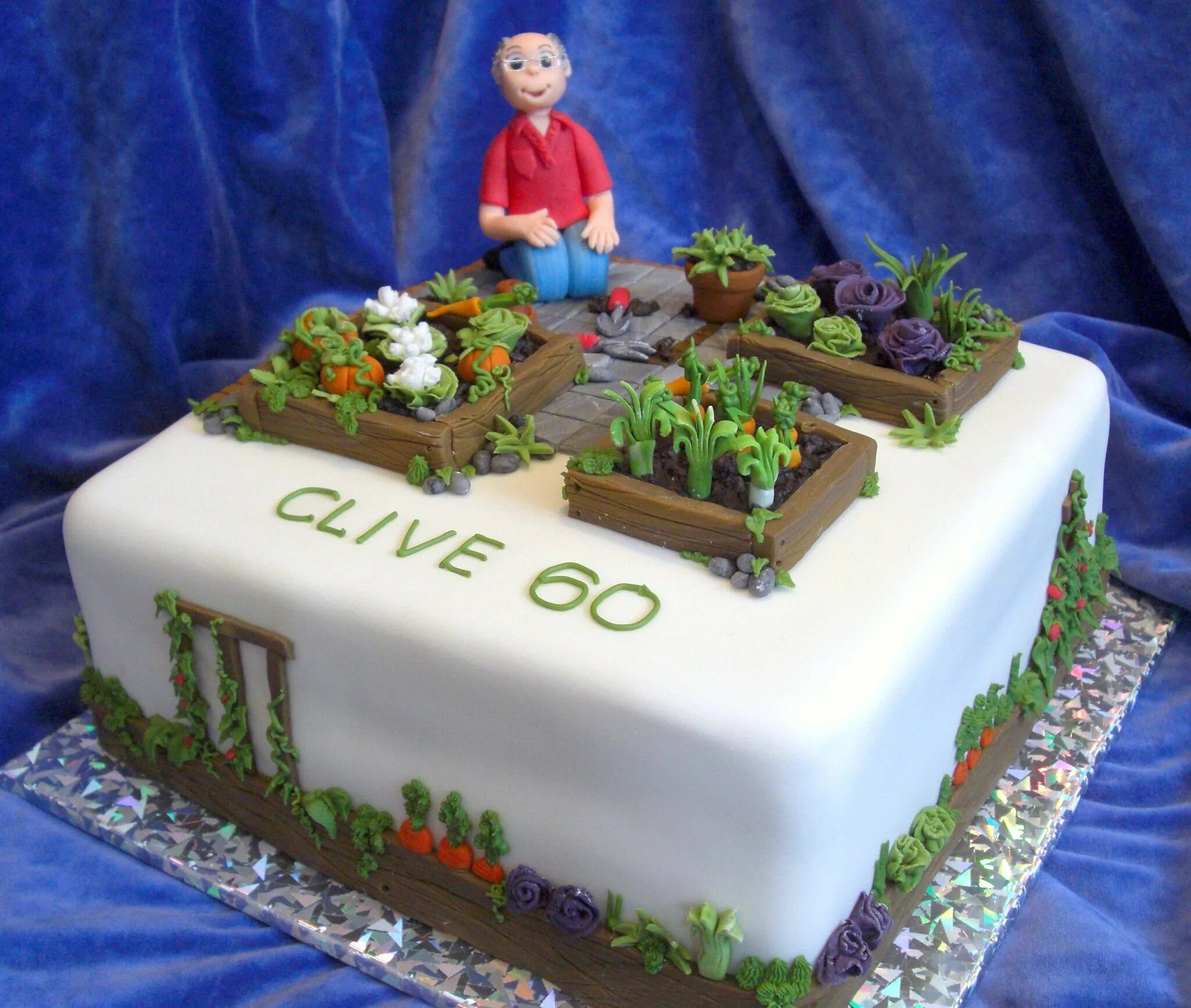 Торт для садовода. Тематические торты на день рождения. Торт папе на юбилей. Торт для садовода-огородника. Торт папе на 60