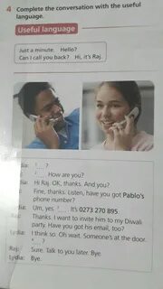 Listen and complete the conversations