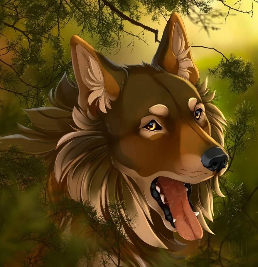 Арты псов. Аки арт. Собаки фэнтези. Овчарка арт. Собака арт.