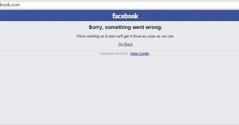 But something went wrong