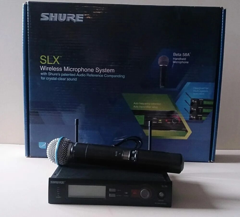 Вокальные радиосистемы shure. Радиосистема Shure slx24/sm58. Радиосистема Shure SLX 24/58. Shure slx2/sm58 l4e. Микрофон Shure slx24/sm58.