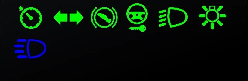 Почему мигает зеленым цветом. Индикатор дальнего света на панели приборов Шкода. Значок противотуманных фар на панели приборов. Указатели поворотов в авто на панели приборов. Индикатор ближнего света на приборной панели.