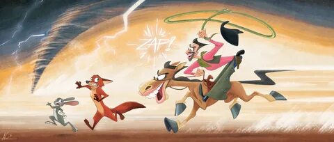 (Horse is also Zach Parrish.) (by Disney animator Andrew Chesworth) #zootop...