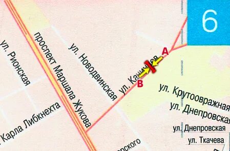 Карта волгограда проспект