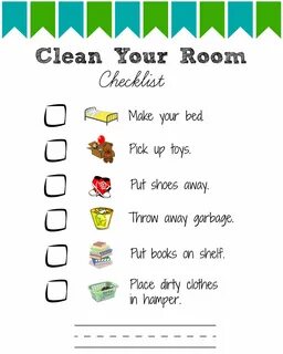 I have to clean the room