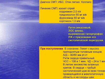 Карта отек