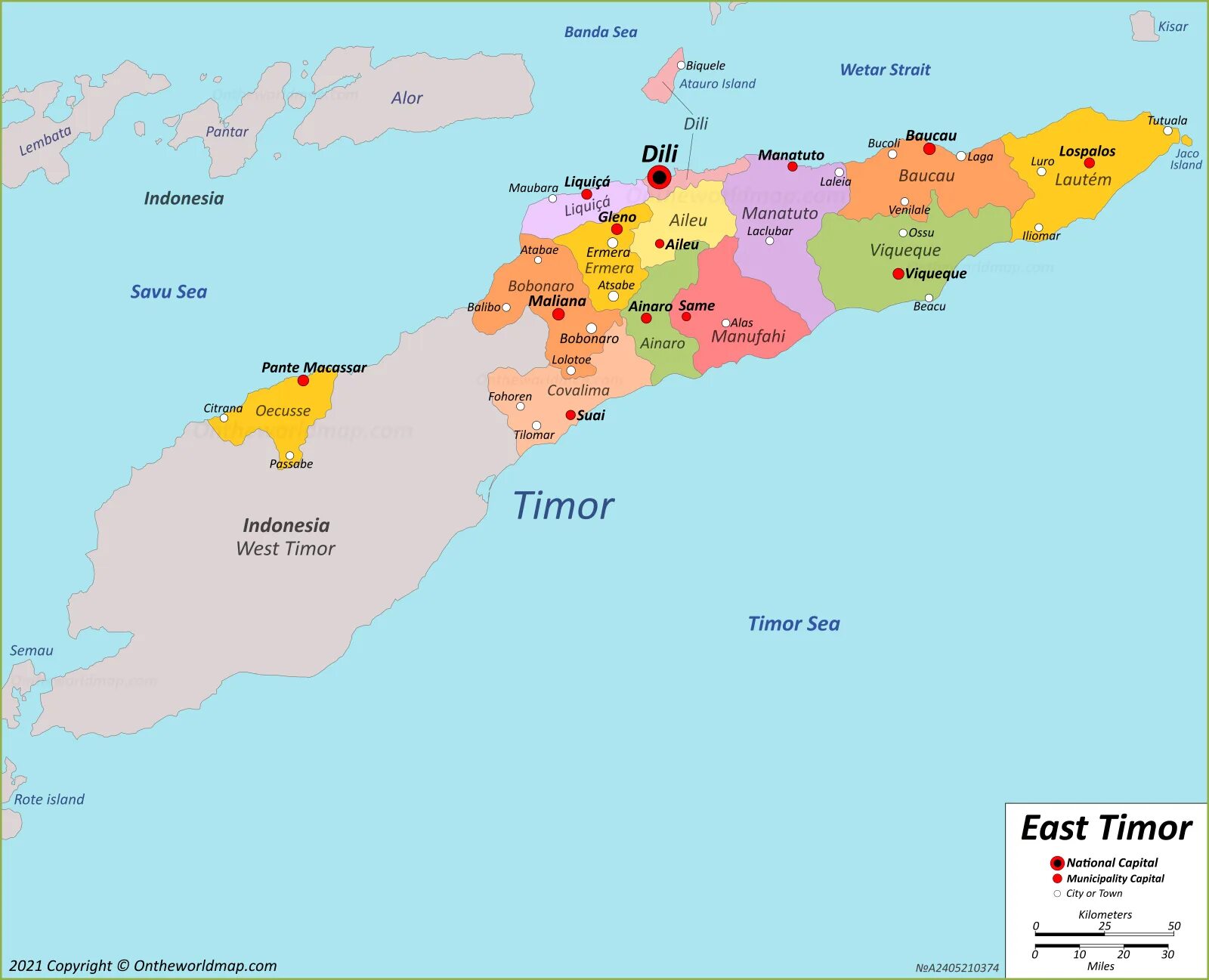 Тимор на карте. Восточный Тимор на карте. East Timor на карте.